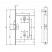 Защелка Apecs 5300-WC-G
