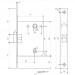 Защелка Apecs 5600-WC-CR