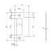 Ответная планка Apecs BP-3000-ZN
