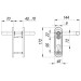 Ручка на планке Fuaro DH-0433 (72 мм) (черный)