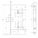 Защелка Apecs 5300-P-WC-AB