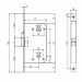 Защелка Apecs 5300-WC-CR