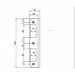 Ответная планка Apecs BP-1425-AB