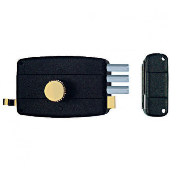 Замок накладной KALE KILIT 157АЗМТ-BS70-BL-(R)-STB (14)