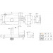 Замок накладной KALE KILIT 157АЗМТ-BS70-BL-(R)-STB (14)