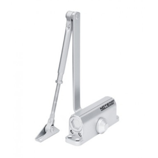 Доводчик NOTEDO DC-060 до 60 кг (серебро)
