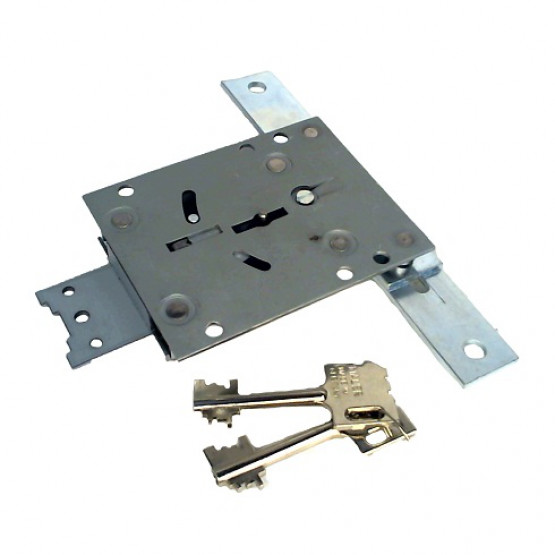 Замок накладной Mauer 74046/0002 ключ 60 мм сейфовый