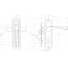 Замок врезной Стандарт 103/50 ключ/ключ CP