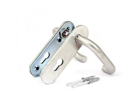 Ручка на планке Apecs HP-72.1303-INOX (72 мм)