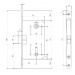 Защелка Apecs 5300-P-WC-BN