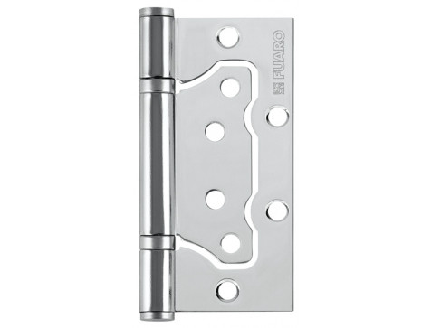 Петля накладная Fuaro 500-2ВВ 100*2.5 (хром)