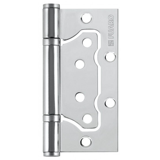 Петля накладная Fuaro 500-2ВВ 100*2.5 (хром)
