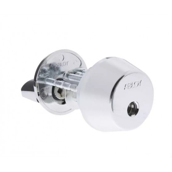 Механизм секретности Abloy CY001C с поворотной кнопкой (хром)